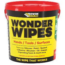 Everbuild Wonder Wipes Multi-Use Cleaning Wipes (300 Wipes)