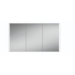 HIB Paragon 120 LED Illuminated Aluminium Mirror Cabinet 52100