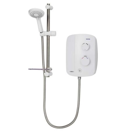 An image of Triton AS2000SR Thermostatic Power Shower White - Silent Running