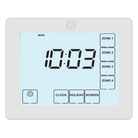 Polypipe Underfloor 4 Channel Time Clock UFHTIME4W