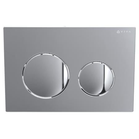Viva Skylo Ultra10 Gloss Chrome Dual Flush Plate ULTRA10