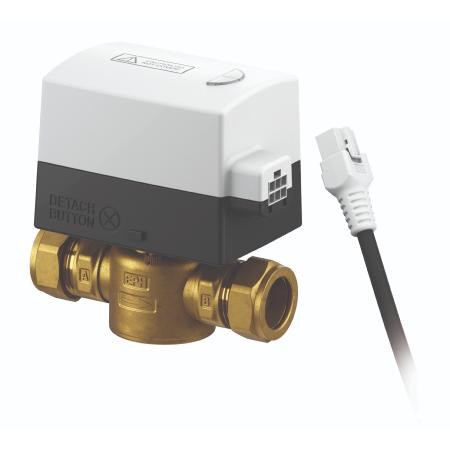 EPH Controls 2 Port Compression Motorised Valve With Detachable Actuator 28mm V228P