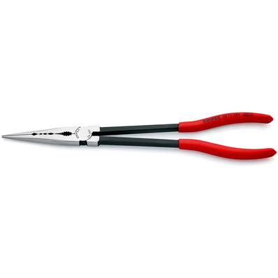 An image of Knipex Long Reach Needle Nose Pliers Black Atramentized 280mm 28 71 280