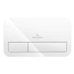 Villeroy & Boch ViConnect Dual Flush Plate White 92249068