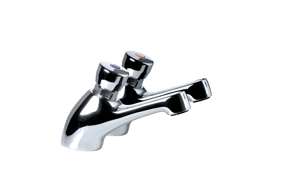 non concussive kitchen sink taps