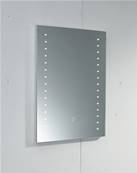 Plumb2u Nalon 700 x 500mm Illuminated LED Mirror - Clear Glass FA5070