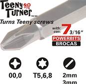 Picquic Teeny Turner Micro Multi Screwdriver - Green PICQUICTEENY