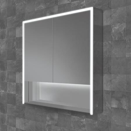 An image of HIB Verve 80 LED Illuminated Mirror Cabinet 52900