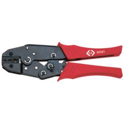 C.K Ratchet Crimping Pliers For Insulated Terminals Red Blue & Yellow 430021