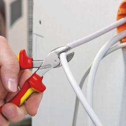 Knipex X-Cut Compact Diagonal Cutter Insulated Multi-comp. Grips VDE Chrome-plated 160mm 73 06 160