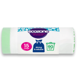 Ecozone Oxo-Biodegradable Bin Liners 90L (15 Bags)