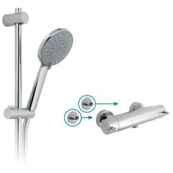 Vado Celsius Exposed Thermostatic Shower Set 3/4" CEL-1701-3/4-11-C/P