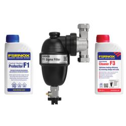 Fernox TF1 Sigma Filter Installer's Pack 22mm with F1 & F3 62509