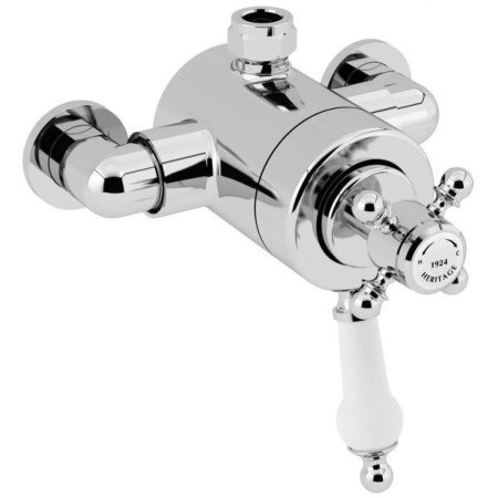 Heritage Hartlebury Exposed Thermostatic Shower Valve with Top Outlet Connection SHDCT02