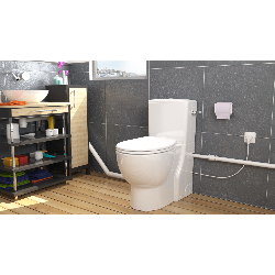 Saniflo Saniflush Ceramic Toilet, Cistern & Macerator 1089