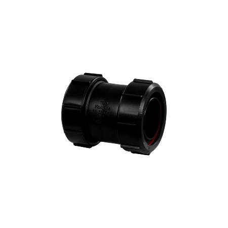 McAlpine Multifit Straight Connector Black T28M-BL