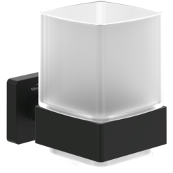 Villeroy & Boch Elements Striking Square Tumbler Matt Black TVA152019000K5