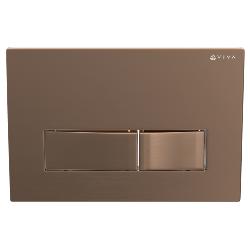 Viva Skylo Ultra26 Brushed Copper Dual Flush Plate ULTRA26