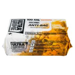 UltraGrime Pro Anti-Bac XXL Cloth Wipes (Pack of 100) 5930