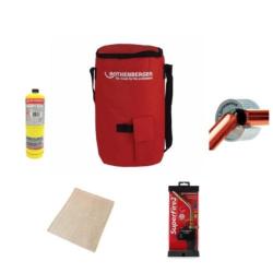 Rothenberger Hotbag - Super Fire 2 + Mapp Gas + Mat + 15mm Pipeslice 1000002860