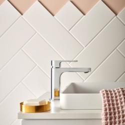 Vado Life Slimline Mono Basin Mixer + Universal Waste LIF-200/CC-CP