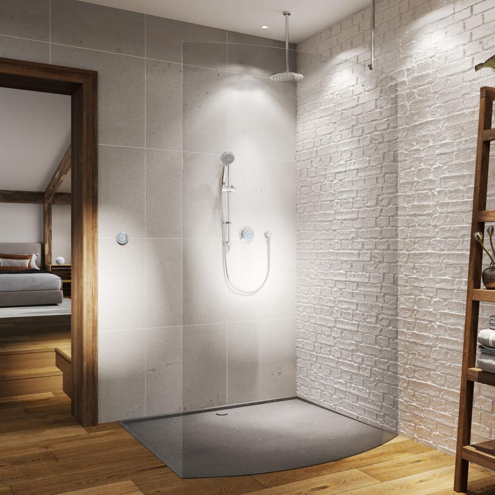 smart shower display